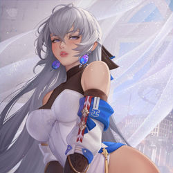This is a pixiv picture whose title is Bronya.