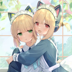 This is a pixiv picture whose title is ミドモモ.