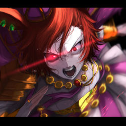This is a pixiv picture whose title is 覇王.