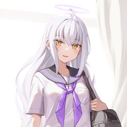 This is a pixiv picture whose title is JK天使ちゃん.