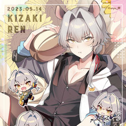 This is a pixiv picture whose title is 漣誕生日2023.