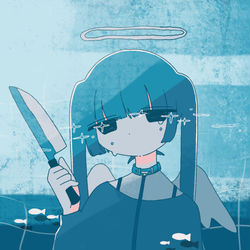 This is a pixiv picture whose title is メンヘラちゃん.