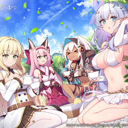 This is a pixiv picture whose title is 【仕事絵】アズールレーン記念イラスト.
