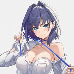 This is a pixiv picture whose title is Kronii.