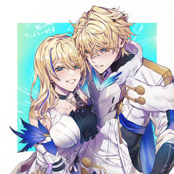 This is a pixiv picture whose title is ランドゥー姉弟.
