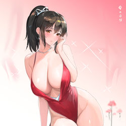 This is a pixiv picture whose title is 母の日.