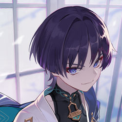 This is a pixiv picture whose title is 幕間.
