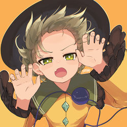 This is a pixiv picture whose title is 風が強いこいしちゃん.