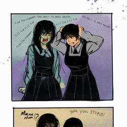 This is a pixiv picture whose title is Yoru is silent.
