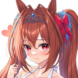 This is a pixiv picture whose title is 照れスカーレット.