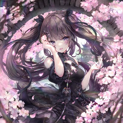 This is a pixiv picture whose title is 🌸🌸🌸.