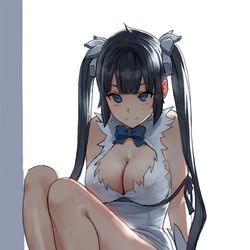 This is a pixiv picture whose title is ヘスティア.