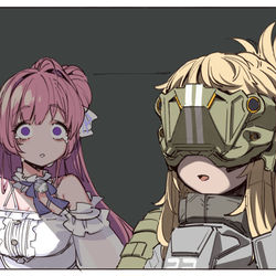 This is a pixiv picture whose title is 前哨基地を訪れたドロシー.