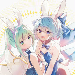 This is a pixiv picture whose title is バニー大チル.