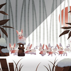 This is a pixiv picture whose title is もういいかい.