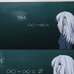 This is a pixiv picture whose title is Big Brain Time.