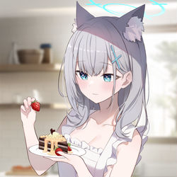 This is a pixiv picture whose title is ケーキ.