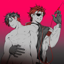 This is a pixiv picture whose title is 怪医.