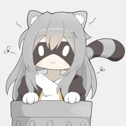 This is a pixiv picture whose title is 垃圾桶才是爷的家.