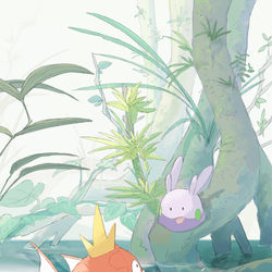 This is a pixiv picture whose title is おはなし.
