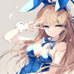 This is a pixiv picture whose title is バニートキ.