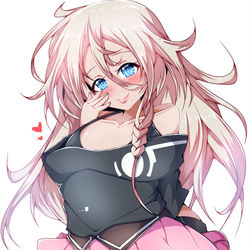 This is a pixiv picture whose title is むちむちパンチラIAちゃん....