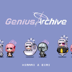 This is a pixiv picture whose title is GENIUS.