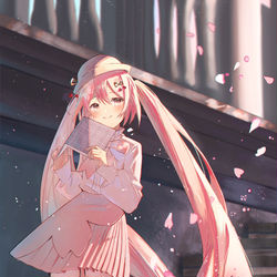 This is a pixiv picture whose title is お花見コーデ.