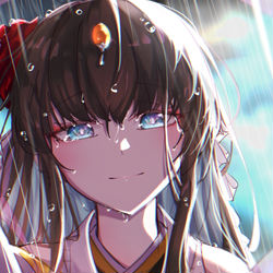 This is a pixiv picture whose title is 虹.