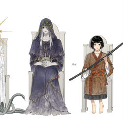 This is a pixiv picture whose title is Souls.