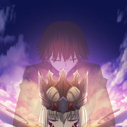 This is a pixiv picture whose title is 獣の願い.