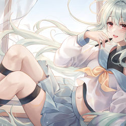 This is a pixiv picture whose title is jk.