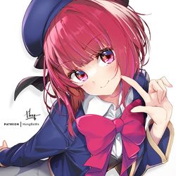 This is a pixiv picture whose title is 有馬かな.
