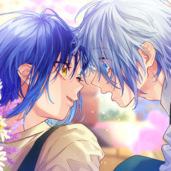 This is a pixiv picture whose title is 年の差なんて.