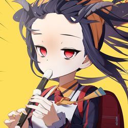This is a pixiv picture whose title is 強風オールバックフウカ.