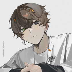 This is a pixiv picture whose title is Casual Noctyx.