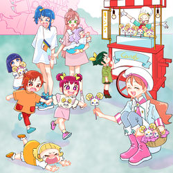 This is a pixiv picture whose title is ペロペロキャンディーキャンディ🍭.