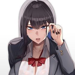 This is a pixiv picture whose title is え～と…誰？.