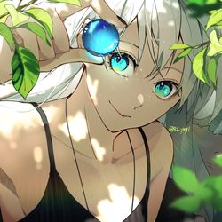 This is a pixiv picture whose title is ビー玉.