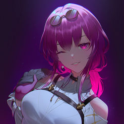 This is a pixiv picture whose title is 練習します20230518  カフカ(スターレイル).
