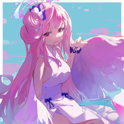 This is a pixiv picture whose title is mika.
