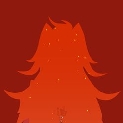 This is a pixiv picture whose title is 原神剪影-须弥篇-迪希雅&卡维.