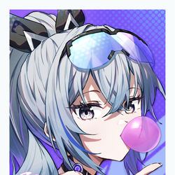This is a pixiv picture whose title is 銀狼.