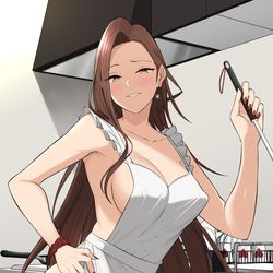 This is a pixiv picture whose title is お姉さんと一緒に晩御飯つくろっか♪.