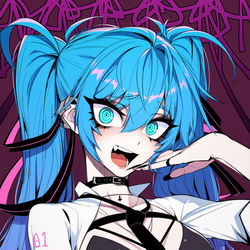 This is a pixiv picture whose title is Hatsune Miku.