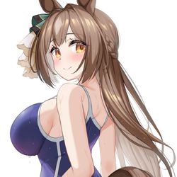 This is a pixiv picture whose title is スク水ダイヤちゃん加筆ver.