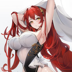 This is a pixiv picture whose title is 姬子.