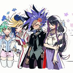 This is a pixiv picture whose title is リンクスのユーゴとユートかわいかった～リンと瑠璃を添えて～.