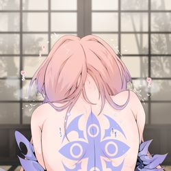 This is a pixiv picture whose title is メイデンに負け心海③.