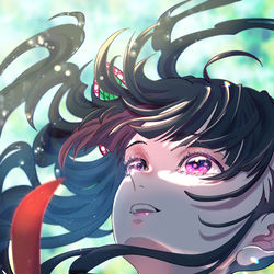 This is a pixiv picture whose title is 心のままに.